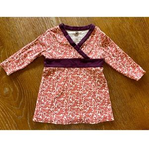 Tea Collection Floral Wrap Dress Girls 12-18 months